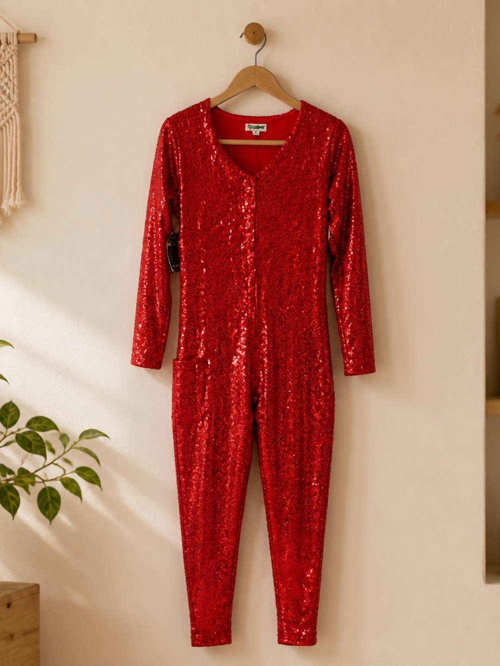Tipsy Elves Sequin Red Size Large Devil Costume